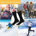 1/2PAIR Winter Thermal Heated Sock Self Heating Socks Massage Anti-Freezing 35 Degree Constant Temperature Heat Sock For Outdoor. 
