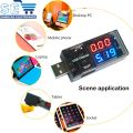 Dual USB Current Voltage Charger Detector battery Tester 3V to 9V  Voltmeter Ammeter. 
