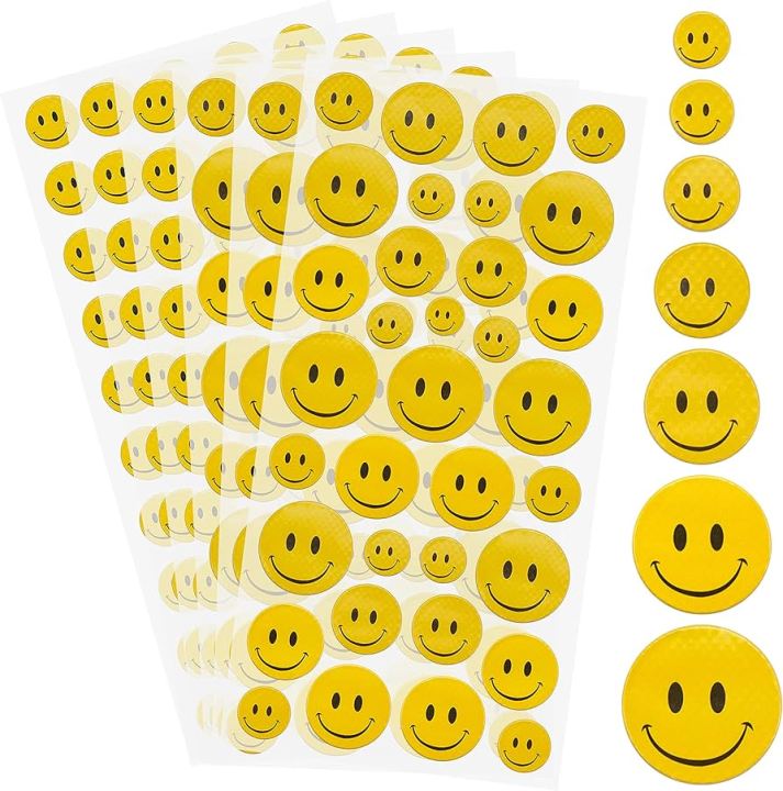 Smile Emoji Face 44pcs Stickers