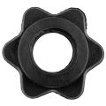 1 Pairs Dumbbell Hex Nut,Dumbbell Rod Nut,Spinlock Collars for Barbells Bars Training Sports. 