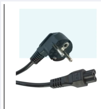LAPTOP Power Cable Laptop Charger Flower Computer Adapter Cable 1.5m 220-V High Quality Pure Copper Cable only 1 psc