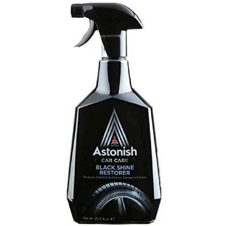 ASTONISH CAR CARE BLACK SHINE RESTORER 750ML