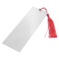 40 PCS Acrylic Bookmark Blank Clear DIY Unfinished Mini Book Markers. 