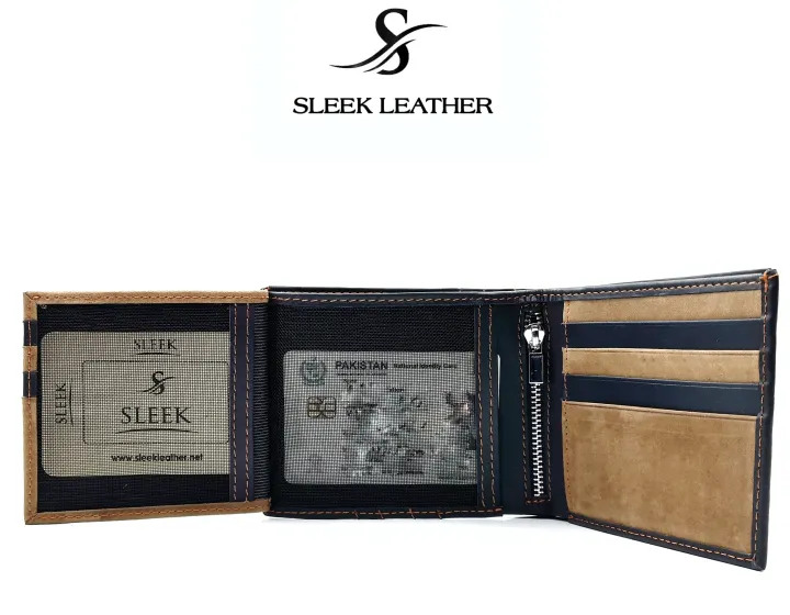 SLEEK%20Premium%20Real%20Leather%20Wallet%20for%20Men%20with%20Zipper%20and%20Gift%20Box%20-%20Cash%20&%20Card%20Branded%20Wallet%20-%20Model:%20WILD%20WEST-%20Bifold%20Slim%20Wallet%20-%20SK-1%20-%20Wallet%20for%20Men's%20-%20Image%204