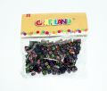 ABC  Beads - Bright Colored Alphabet Craft Letter Beads. ALPHABET BEADS – The pack of ABC beads comes with a mix of different colors.Included are 160 to 164 beads per pack.. 