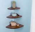 Kitchen-Round Shaped Corner Shelf  floating shelves wall decoration shelves wall racks home tier office kitchen  kitchen organizers. 
