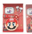 TWS Wireless Bluetooth Earbuds with Cartoon Silicone Protective Case, Keychain Strap & Rich Bass Sound. 