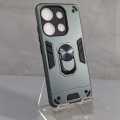 Tecno Spark Go 2023 / Infinix Smart 7 Luxury Shock-Proof Armor Case With Car Ring Stand Cover. 