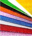 Pack of 12 Mix Color - Glitter Formic Sticker Sheet A4 size. 