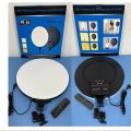 PF-45 Premium LED Ring Light with Adjustable Stand for YouTube Videos, Live Streaming, and Photography. 