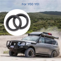2Pcs Front Axle Seal Oil Seal Kit Replacement Parts Accessories for Nissan Patrol Y60 Y61 303752-KIT 40533-01J00. 