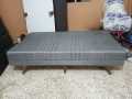 Sofa Combed 3 Seater Stylish Gray Colour Can be Customised {{ Special offer } Available...... 