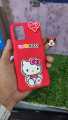OPPO A54_Key chain style_Hello Kitty cover_Mickey mouse case_Girls Fancy soft case_OPPO A54 Back cover. 