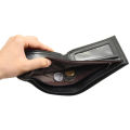 Short Men Wallets High Quality Slim Card Holder Coin Pocket Name Customized Male Wallet Brand Photo Holder New Small Men Purses. 