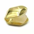 New Rock Unisex Trendy Teeth Mold Kit Solid Grillz Grill Gold Teeth Set Single Tooth Caps. 