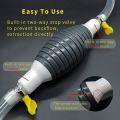 Manual Fuel Transfer Pump Sucker Kit | Universal High Flow Upgraded Oil Hand Pump Pipe Bottle Sprayer Suction Dispenser For Car And Motorcycles, Portable Pump Transfer Tools For Transfer Petrol, Diesel, Water. 