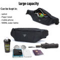 Waterproof Waist Bag Fanny Pack for Men Women Belt Bag Chest Sling Bag with Adjustable Strap, Premium Quality Waist Bag for Sport Gym Workout Travel And Work Commuting. 