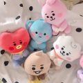 High Quality Kpop BTS Plush Dolls Toy BT21 CHIMMY COOKY TATA SHOOKY MANG KOYA RJ Cute Standing Doll. 
