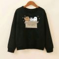 Mayar Outfits Winters Collection Printed Crew Neck Sweatshirts For Girls Women's & Ladies 100% Export Premium Quality. 
