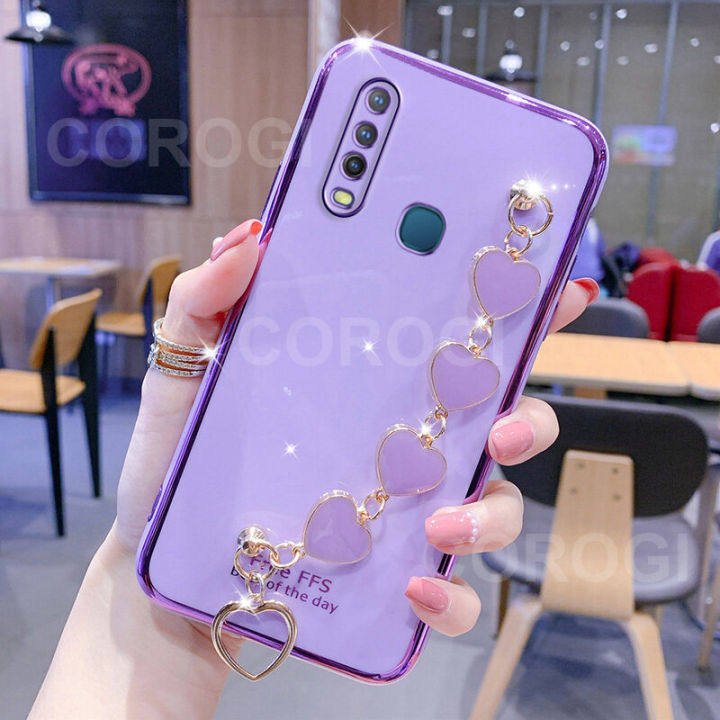 Maitus%20for%20Vivo%20Y11%20Y12%20Y15%20Y17%20Back%20Cover%20with%20Love%20Heart%20Bracelet%20Fashion%20Chain%20Plating%20Shiny%20Bling%20Cases%20Soft%20Silicone%20Mobile%20Phone%20Case%20for%20Girls%20Boy%20-%20Image%203