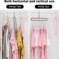 BeeKitch® 9 In1 Hole Clothes Hanger Multi-Function ( Pack of 6). 