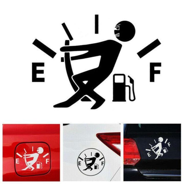 most popular sticker for feul fuel tank cover door for car cars petrol tank sticker