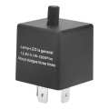 Flash relay simple 0.1-150 W Adjustable 3-pole LED flasher for turn signal repair Turn light Hyperblitz Fix Normal lights. 