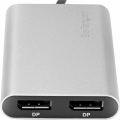 StarTech Thunderbolt 3 to Dual DisplayPort Adapter 4K 60Hz - Thunderbolt 3 Certified - Dual Monitor DisplayPort 1.2 Video Converter - Mac & Windows Compatible - Dual 4K DisplayPort (TB32DP2T) ORIGINAL UK ZONE. 