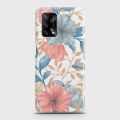 Oppo F19 Cover - SkinLee HQ Hard Case - Seamless Flower - SKINLEE-613-1-846-647. 