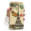 Huawei Y5 2019 Back Cover Case -  Eiffal Tower Soft Cover. 