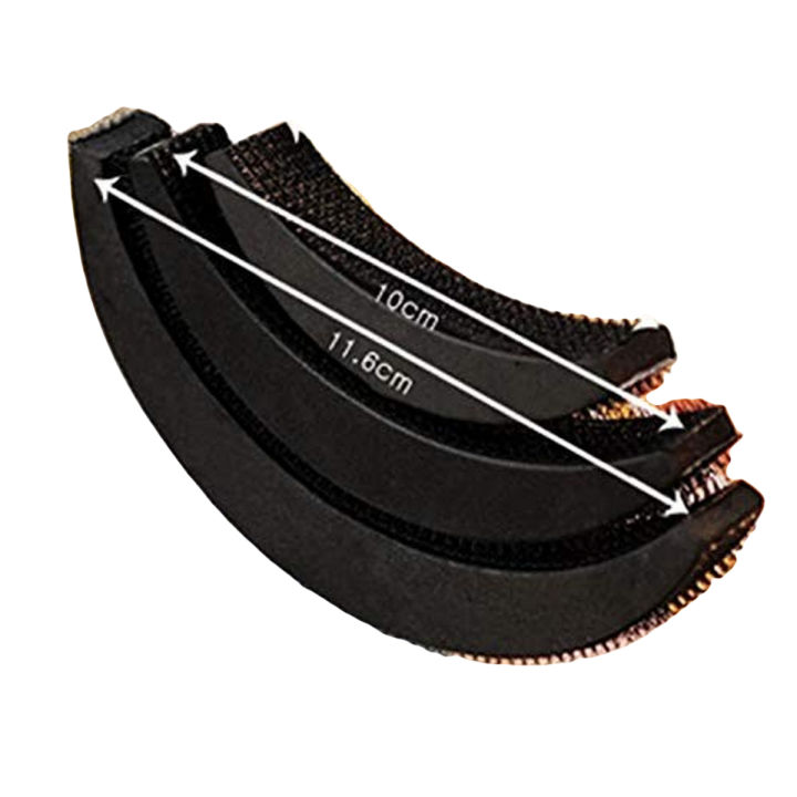 Hair Puff Up Volumizer Banana Bumpits Hairstyle Accessory Set of 3 Pieces