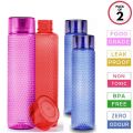 Set Of 4 Bottles Fridge Refrigerator Unbreakable PET Water Bottle 1000ML -1200 ml, Gym bottle, plastic water bottle, water bottle for school, water bottles. 