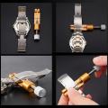 Stainless Steel Watch Band Adjuster Repair Tool Kit Strap Link Opener Remover. 