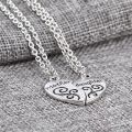 Zn Popular Mother And Daughter Heart Necklace Women Love Necklace Mother's Day S For Mother. 