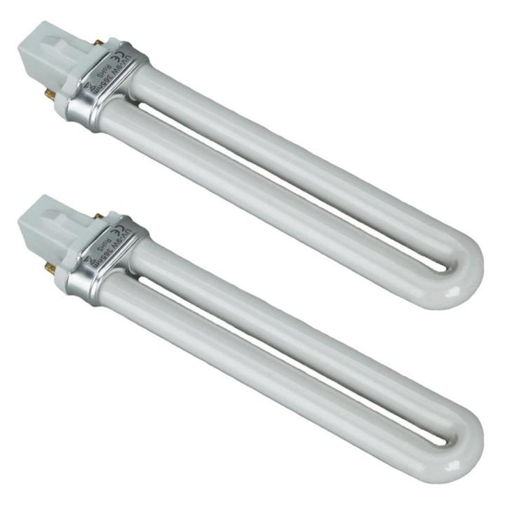 2X 9W Uv Machine 365Nm Lamp Bulb Tube