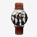 BTS Watch Amazing Group Design Watch For Men & Women Wrist Watch. 