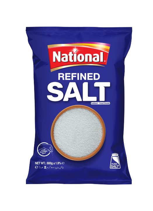 National Refined Salt 800g