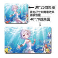 Anime mouse pad, computer game desk pad, Joan of Arc Saber 2D. 