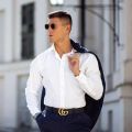 Reversible Double GG Fashion Belt For Men Women Ladies. 