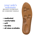 Medicated Insole with Pressure Points for Foot Comfort and Health - Shock-absorbing Insoles Sweat-absorbing Arch Support Insoles for Men and Women. 