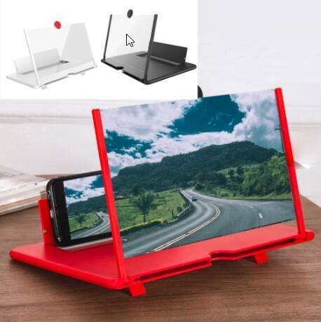 3D Screen Magnifier Amplifier Mobile Screen Lightweight Folding Magnifying Glass Watch Movies For Smart Phone