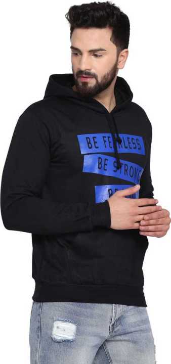 Fleece%20Printed%20Pull%20Over%20Hoodie%20for%20Men%20-%20Black%20-%20Image%206