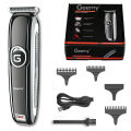 Geemy GM-6050 hair trimmer professional for men beard & hair clipper rechargeable face hair cutter machine electric haircut. 