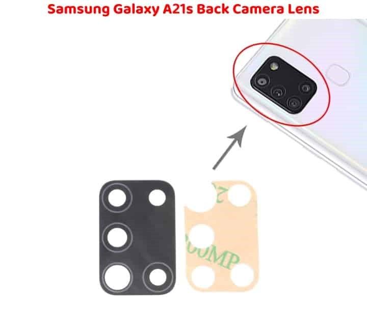 Samsung Galaxy A21S Replacement Back Camera Glass Lens For