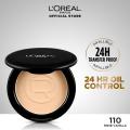 L'Oreal Paris - LOreal Infallible 24H Oil Killer High Coverage Face Powder 110 Rose Vanilla. 