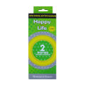 Happy Life Dotted 2's Condoms (12*2) Bulk Pack. 