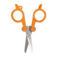 Folding Travel Scissors (Plastic Handle) | Foldable Portable Mini Safe Scissors | Sharp Small Multi Purpose Pocket Fold-able Pair of Scissor | Clippers Snips | Trimming Nipper | Thread Beading Cutter | Best For Sewing, Fishing, Embroidery. 