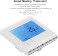 Smart Thermostat BHT-002GA Programmable Water Heating Thermostat with Backlight LCD Display for Smart Home, Compatible with Alexa(White). 
