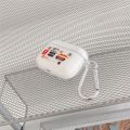 Clear Retro Label DHL Case For Airpods Pro 1 2 Charging Box Personality Label Soft Silicone Earphone Cover For Airpods Pro Coque. 