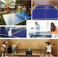 Retractable Table Tennis Net Portable Ping Pong Bracket Mini Table Tennis Nets for Indoor Outdoor Sports Dining Table Office Desk Adjustable Length 190CM Max. 